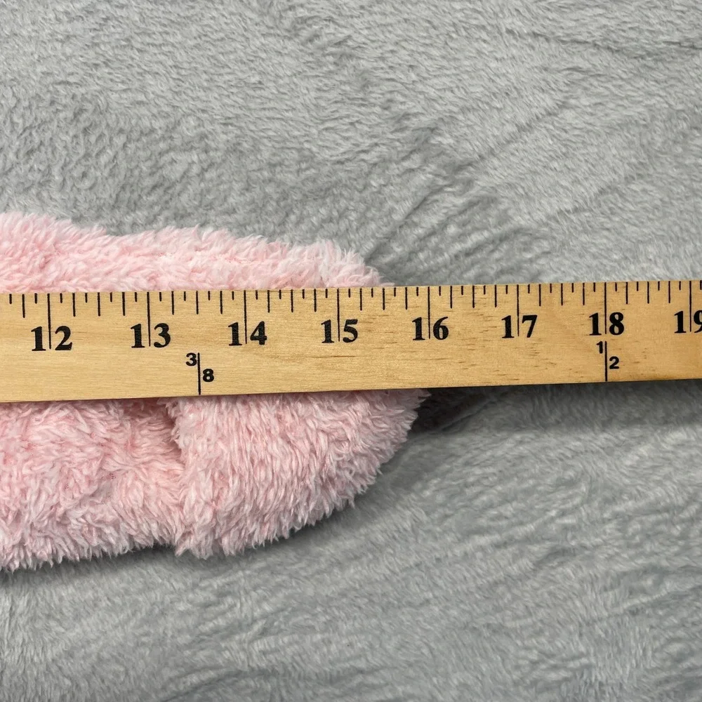 Koala Baby Unicorn Pram Suit Toddler Pink Cream Faux Fur Hooded Bunting 18-24M
